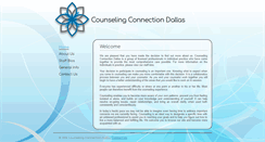Desktop Screenshot of counselingconnectiondallas.com